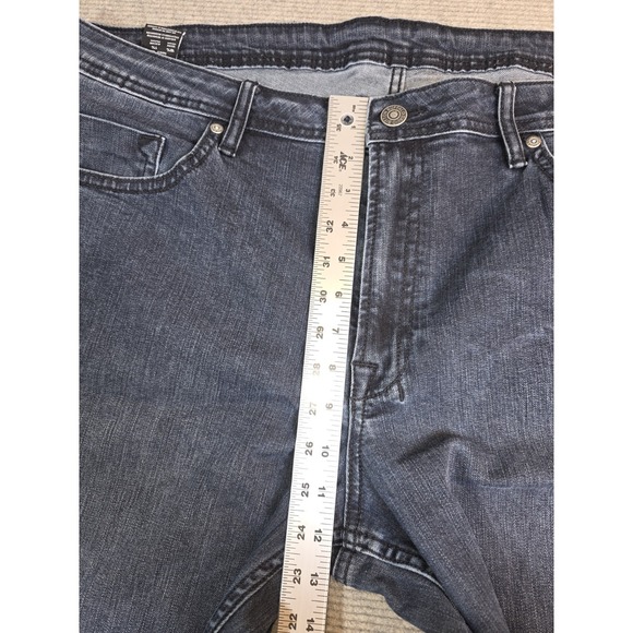 Buffalo David Bitton Jeans Mens 40x34 Dark Blue Jackson-X Straight Denim Cotton - Picture 6 of 15